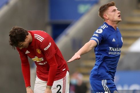 Leicester Vs Man United Berakhir Imbang, Setan Merah Telan Sepasang Kegagalan