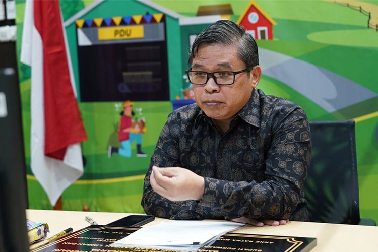 Wakil Menteri Lingkungan Hidup dan Kehutanan (LHK) Alue Dohong jadi pembicara kunci dalam Webinar Paludikultur di Tengah Pandemi Covid-19 dan Menjelang Musim Kemarau 2020, Kamis (25/6/2020) 