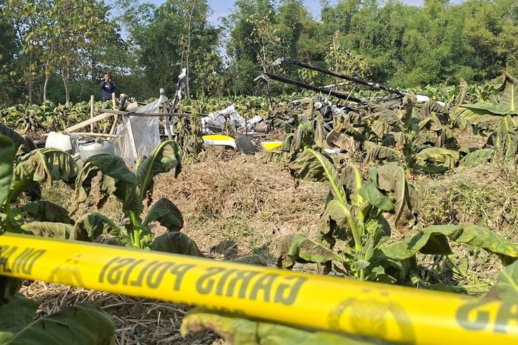 Kronologi Pesawat Latih Jatuh di Blora, Mesin Bermasalah Saat Terbang ke Malang
