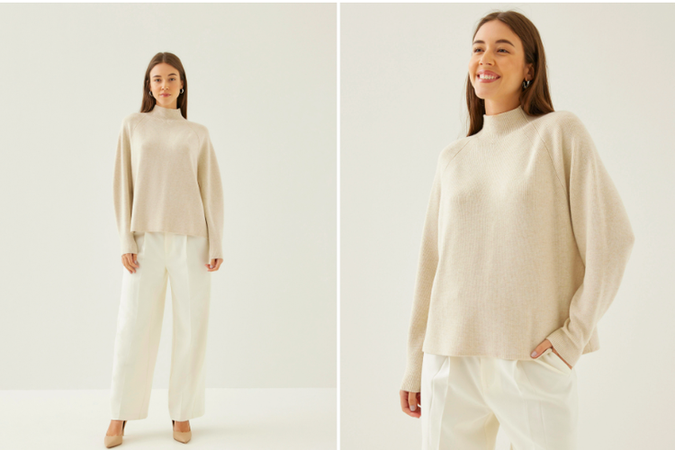 Sweater perempuan dari merek Love, Bonito, rekomendasi sweater perempuan premium yang berkualitas 