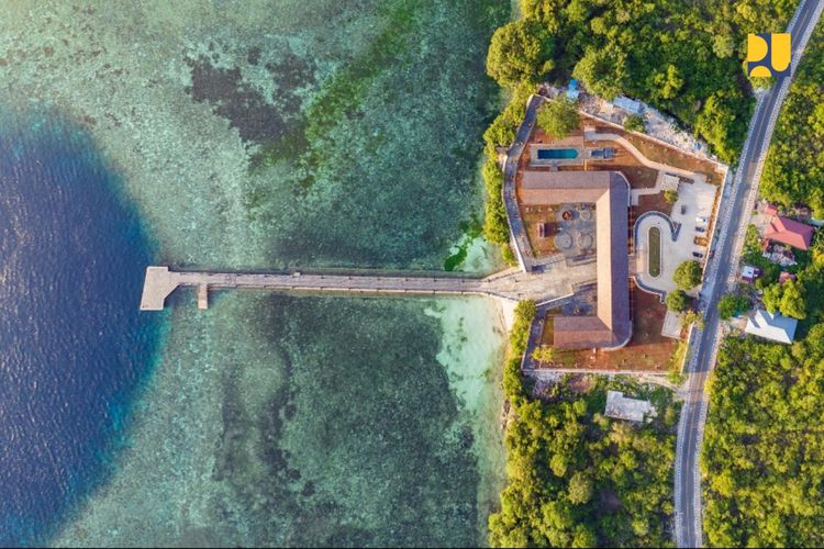 PUPR Rampungkan Infrastruktur Pariwisata KSPN Wakatobi Sultra Tahap I 