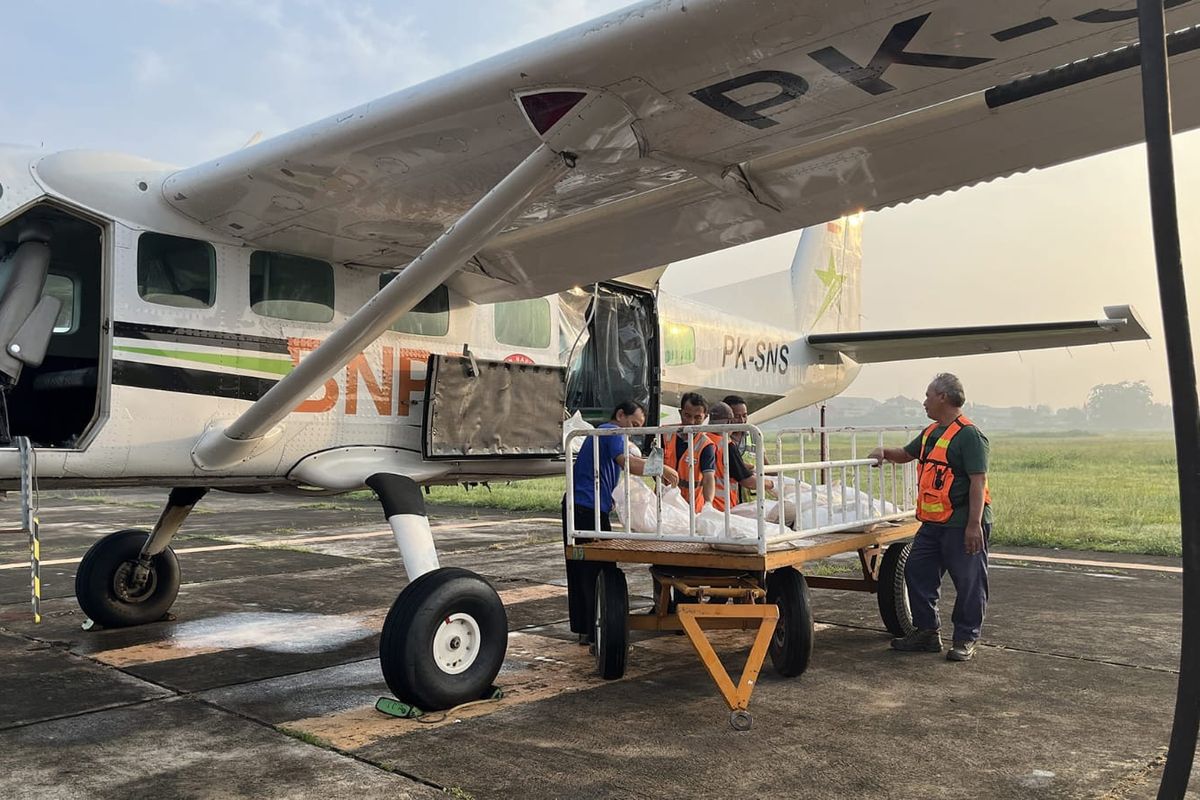 Kata Kemenhub soal Pesawat Smart Air yang Mendarat Darurat di Pantai