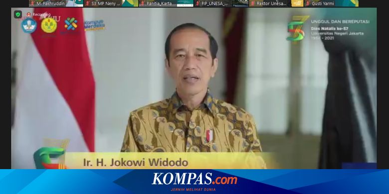 Jokowi: Pasca-Lebaran Covid-19 Naik Tak Apa, tetapi Kecil Saja