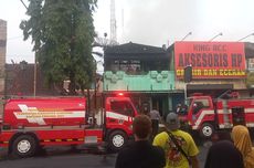 Dispenser Meledak, Ruko di Sumedang Ludes Terbakar