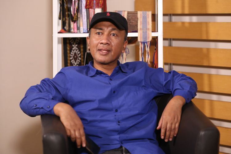 Bupati Lombok Barat Fauzan Khalid di Kantor Kompas.com, Jakarta, Kamis (11/8/2022). 