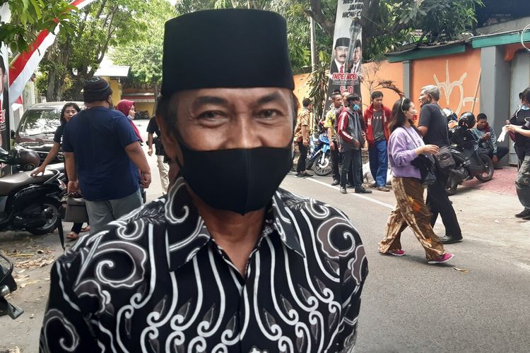 Calon wali kota Solo jalur perseorangan, Bagyo Wahyono.