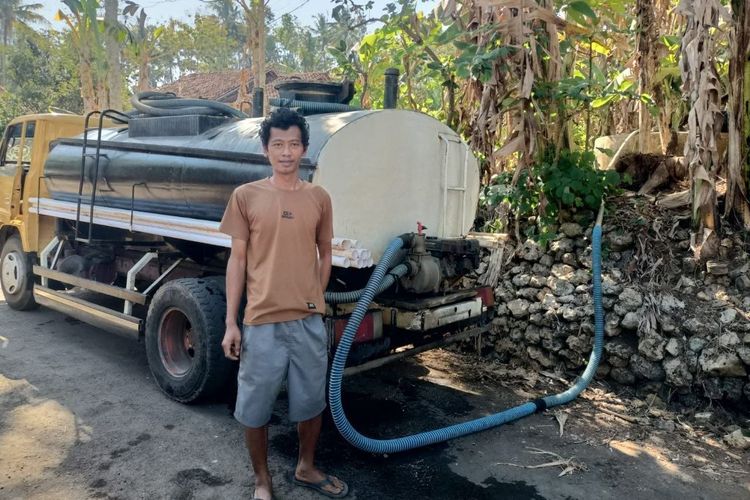 Bak Penampungan Mengering, Warga Gunungkidul Terpaksa Beli Air Bersih Rp 340.000 Sebulan