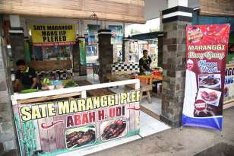 Ada lima jenis Sate Maranggi yang berkembang berdasarkan wilayah. Pertama, Maranggi Plered atau yang berkembang di Kecamatan Plered.