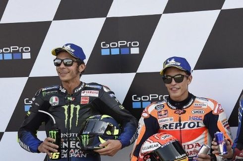 Valentino Rossi Beri Petuah untuk Marc Marquez yang Terancam Absen hingga Akhir Musim