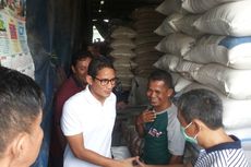 Jelang Ramadhan, Sandiaga Cek Harga Beras di Pasar Induk Cipinang