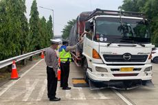 Puluhan Unit Truk ODOL Terjaring Razia di Ruas Tol JORR