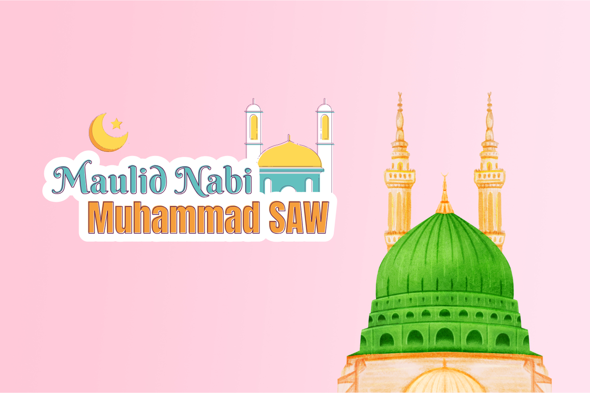 Referensi poster Maulid Nabi Muhammad 5 September 2025.