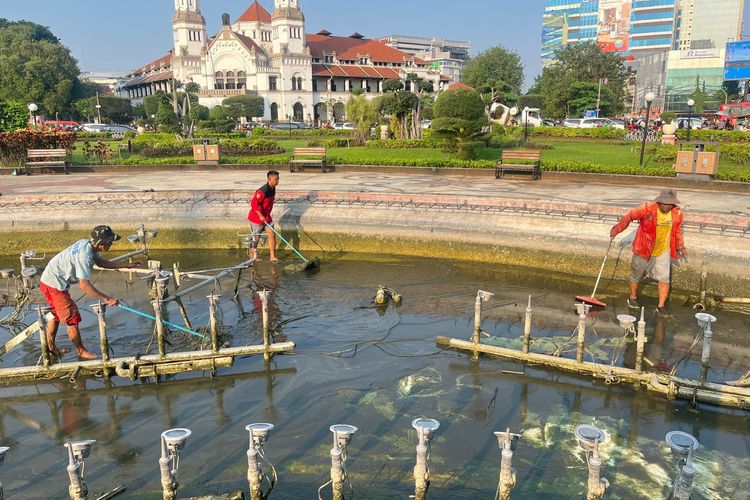 Viral Tugu Muda Disebut Tak Terawat, Ternyata Air Mancur Diatur dengan Timer