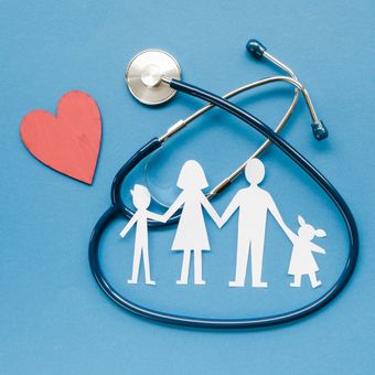 Ilustrasi asuransi kesehatan. 