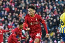 HT Liverpool Vs Shrewsbury: Winger 17 Tahun Ukir Sejarah, The Reds Unggul 2-1