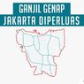 Berlaku Mulai 6 Juni 2022, Ini 25 Ruas Jalan Ganjil Genap di Jakarta