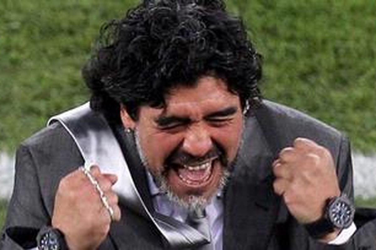 Diego Maradona.