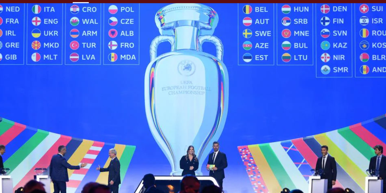 Undian penyisihan grup Kualifikasi Euro 2024. Inggris dan Italia berada di Grup B dan merupakan favorit untuk lolos ke putaran final Euro 2024.