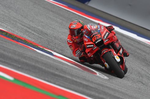 Hasil Kualifikasi MotoGP Aragon 2022: Bagnaia Rebut Pole dan Cetak Rekor, Marquez...