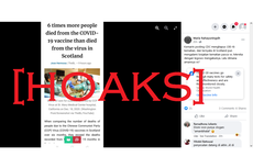 Banyak Hoaks Soal Covid-19 di Indonesia, Hati-hati Terima Informasi