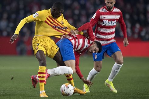 Hasil Granada Vs Barcelona 1-1: Anak Luis Milla Bantu Timnya Tahan Blaugrana