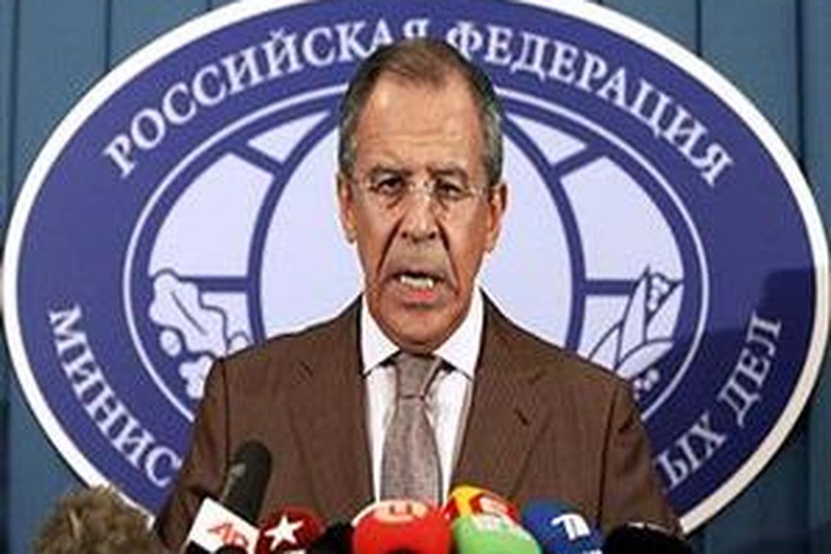 Menteri Luar Negeri Rusia Sergei Lavrov