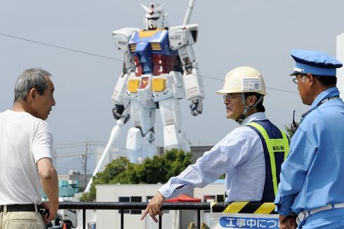 Robot Gundam Setinggi 18 Meter Siap Dipamerkan Oktober 