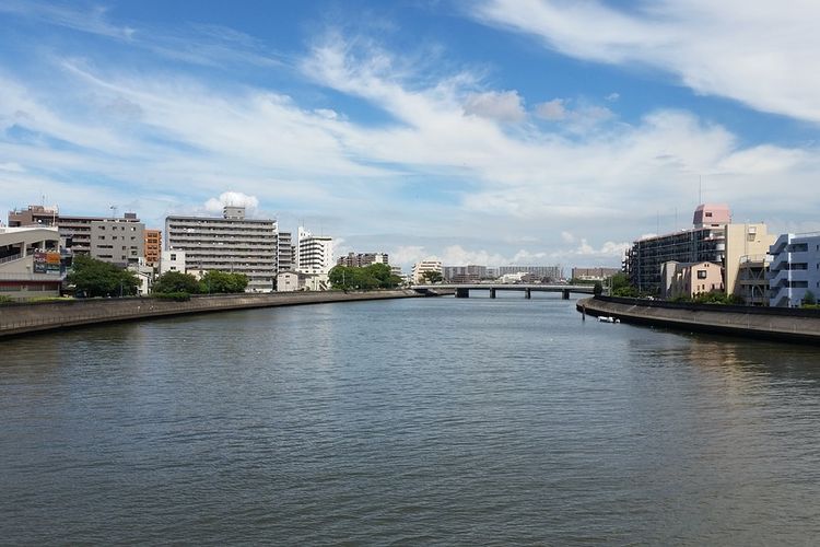 Sungai Tsurumi, Jepang.