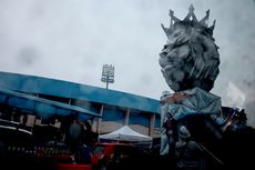 BERITA FOTO - Suasana Stadion Kanjuruhan Jelang Derbi Jawa Timur