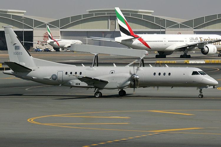 Pesawat AWACS, SAAB 2000 Erieye Angkatan Udara Pakistan.