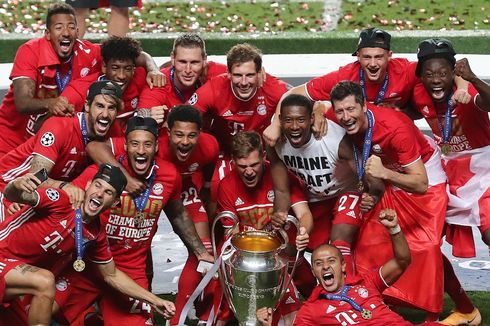 PSG Vs Bayern, Raih Treble Winners 2 Kali, Die Roten Samai Rekor Barcelona