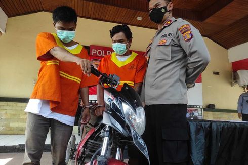 Apes, Motor Curian Mogok Saat Dibawa Kabur, 2 Pelaku Diringkus di Jalan