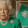 Melihat Bros Hijau Toska Ratu Elizabeth saat Pidato Pandemi Corona