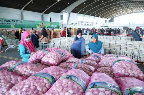 Pasar Murah Bebas Ongkir, Cara Jatim Jamin Ketersediaan Pangan di Tengah Pandemi Covid-19