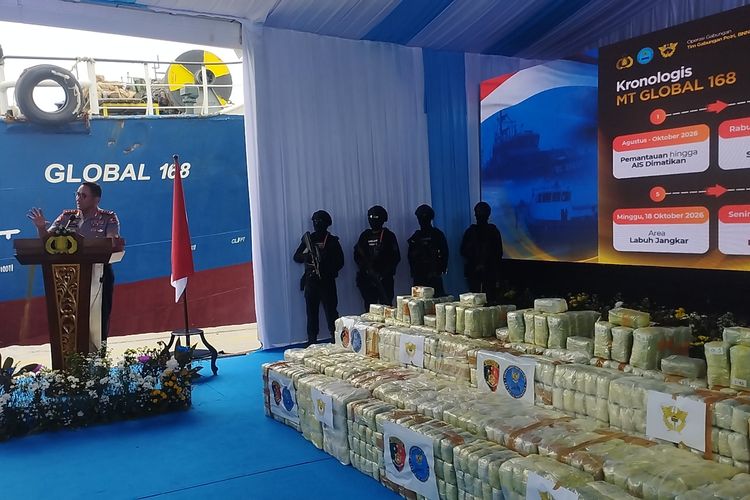 Dari Darat hingga Laut, Jejak Pemberantasan Narkoba di Awal Era Kapolri Suyudi