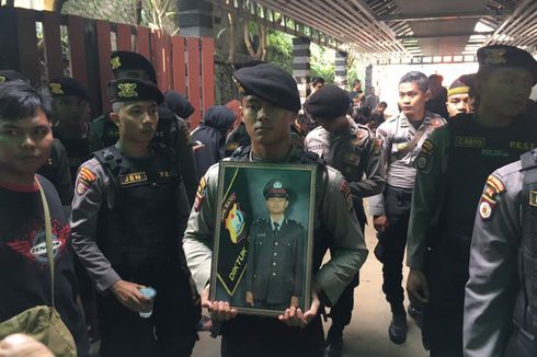 Polisi Siapkan Upacara Pemakaman Bripda Taufan Tsunami di Bekasi