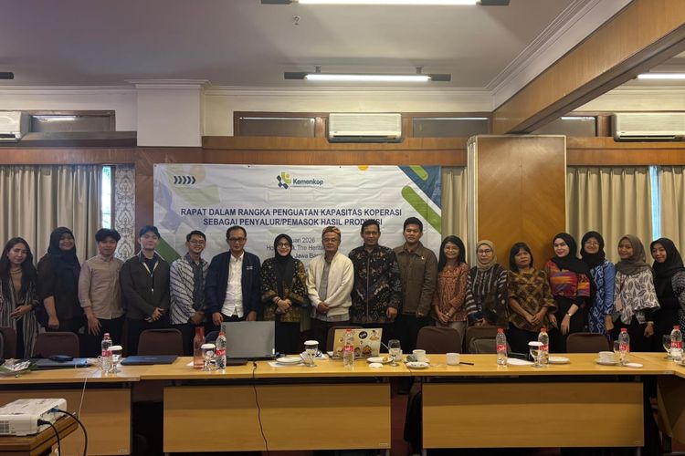 Rapat pembahasan OVOC antara DPMA IPB dengan Kementerian Koperasi