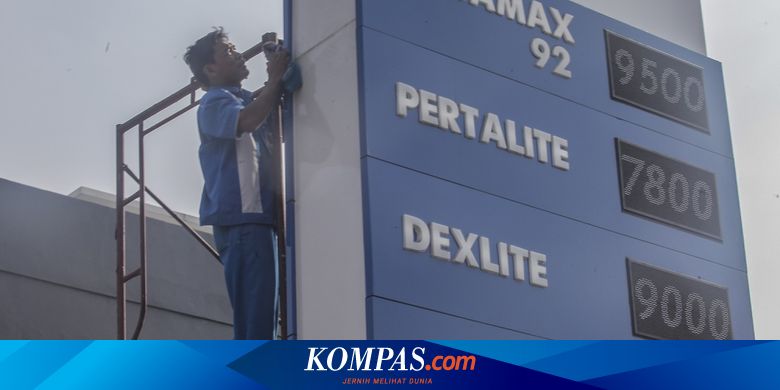 Mulai Hari Ini Pertamina Turunkan Harga Bbm Simak Jenisnya Halaman All Kompas Com