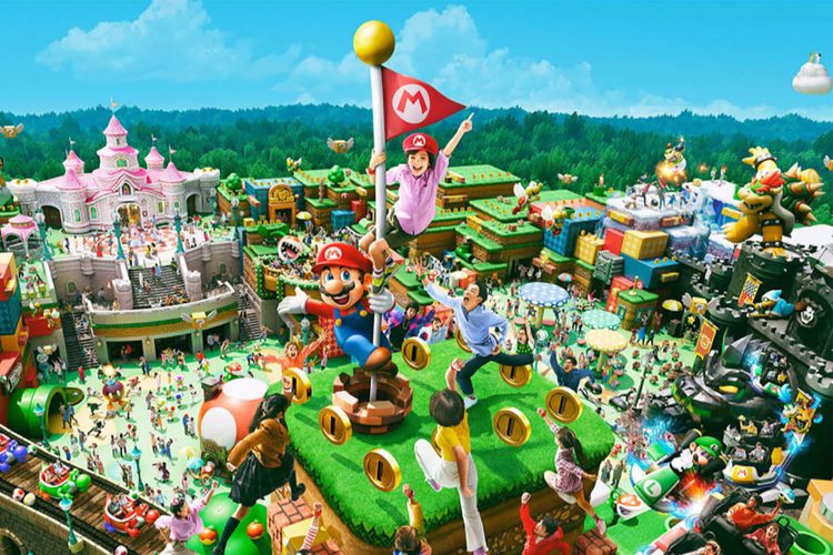 Super Nintendo World di Universal Studios Japan.