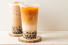 Resep Thai Tea Tarik Boba 6 Bahan, Ide Jualan Takjil Laris