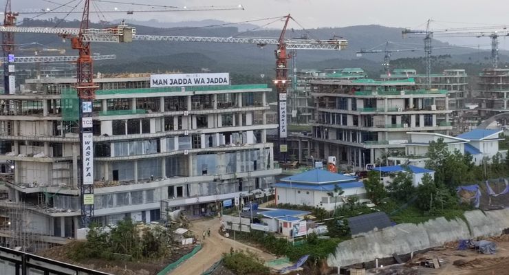 Proyek Kantor Kemenko Senilai Rp 3,035 Triliun di IKN Terus Dikebut Saat Ramadhan