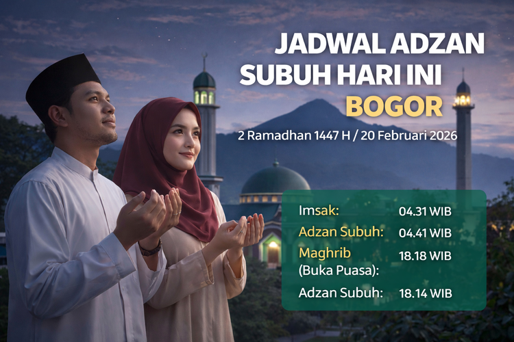 Jadwal Adzan Subuh Hari Ini di Bogor