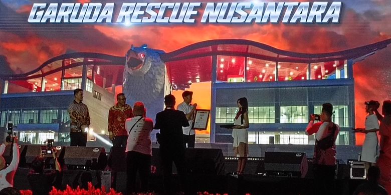Gedung Garuda Rescue Nusantara Balikpapan Sabet Rekor Muri