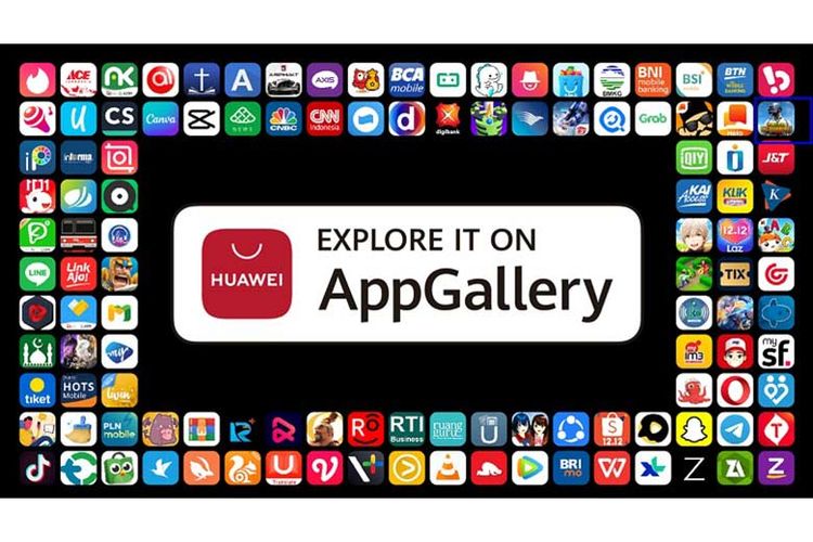platform toko aplikasi resmi milik Huawei, AppGallery. 