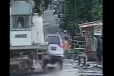 Viral, Video Pajero Tertabrak Kereta Api di Medan, KAI Menyesalkan