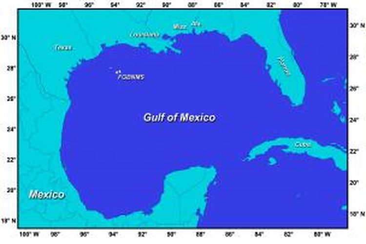 Foto ilustrasi Teluk Meksiko