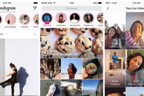 Instagram Stories Resmi Dukung Live Streaming
