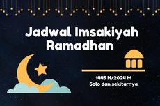 Jadwal Imsakiyah Solo Selama Ramadhan 2024