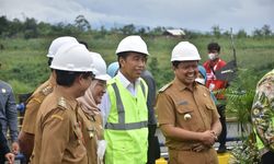 Resmikan Bendungan Sadawarna Senilai Rp 2,65 Triliun, Jokowi: Semoga Produktivitas Pangan Bisa Naik