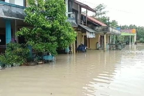 Wilayah Tegalbuleud Sukabumi Terendam Banjir Luapan Sungai